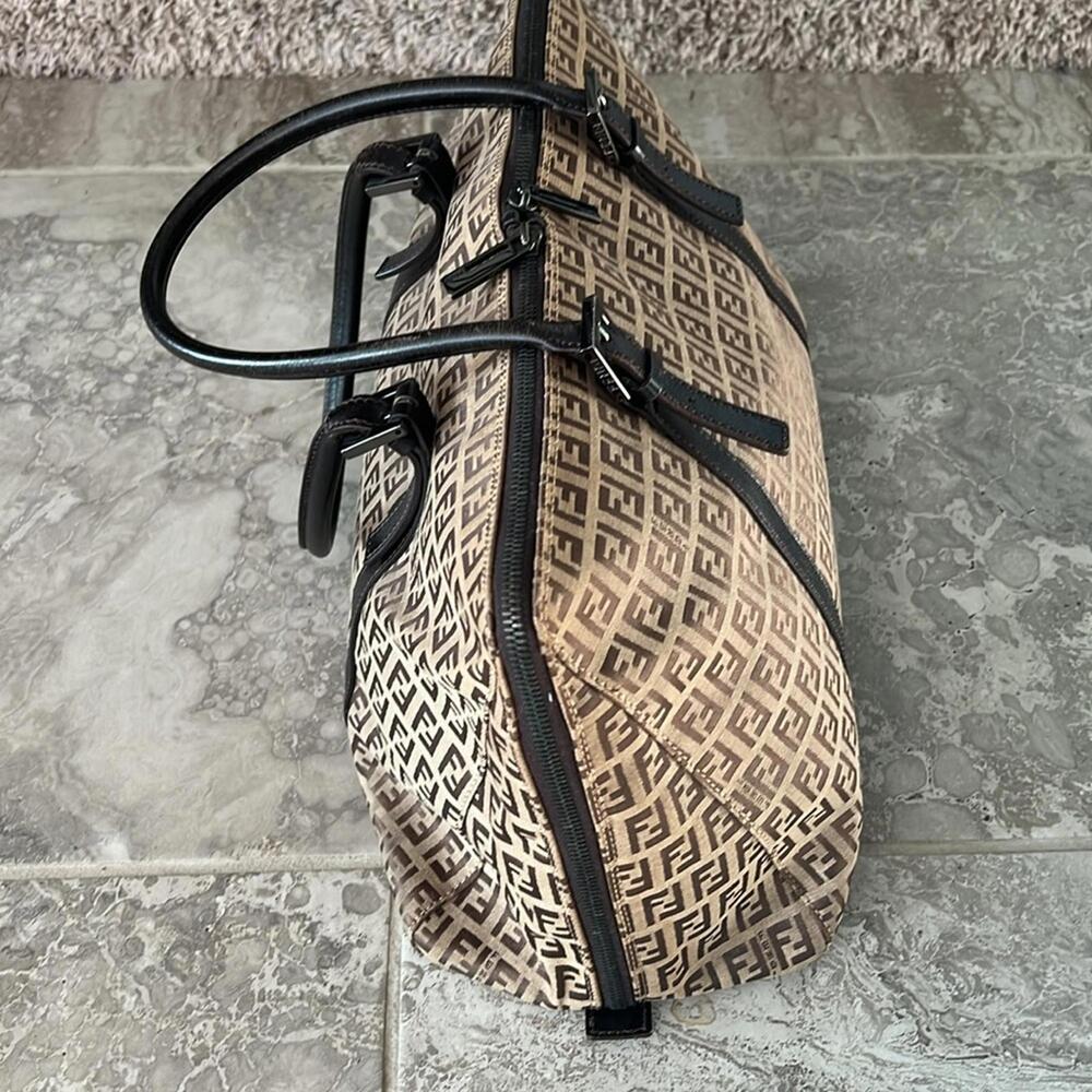 Fendi Zucchino Canvas tote bag Excellent - Picture 10 of 15